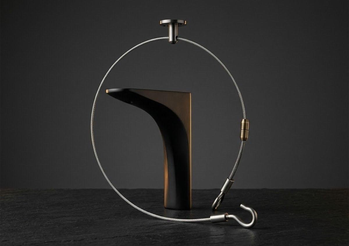 Shelf bracket and wire hanging system